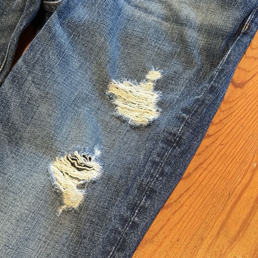 Abercrombie And Fitch Jeans Low Rise Bootcut 31x32 Y2K (A0122) - Picture 3 of 7